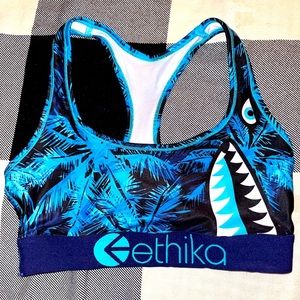 Ethika Blue Sports Bra